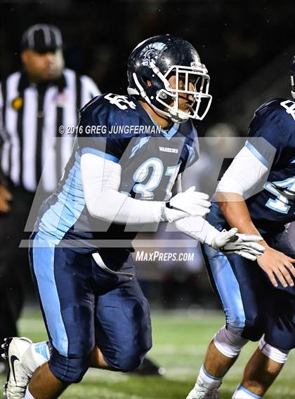 Thumbnail 2 in Cardinal Newman @ Valley Christian (CIF D2-AA Bowl Game) photogallery.