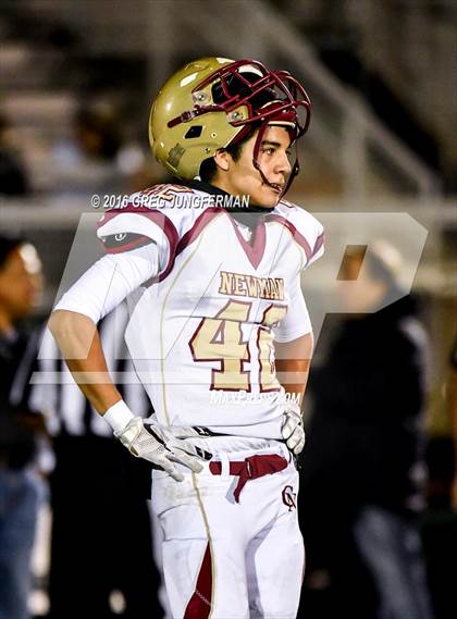 Thumbnail 2 in Cardinal Newman @ Valley Christian (CIF D2-AA Bowl Game) photogallery.