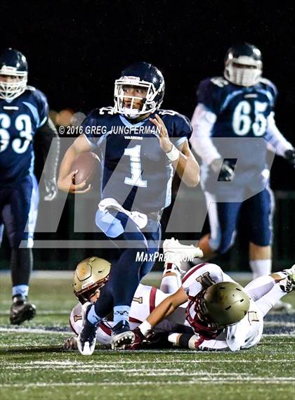 Thumbnail 2 in Cardinal Newman @ Valley Christian (CIF D2-AA Bowl Game) photogallery.