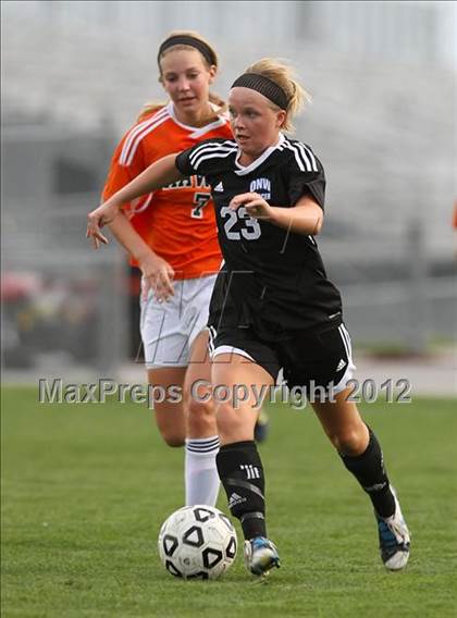Thumbnail 1 in Olathe East vs. Olathe Northwest photogallery.