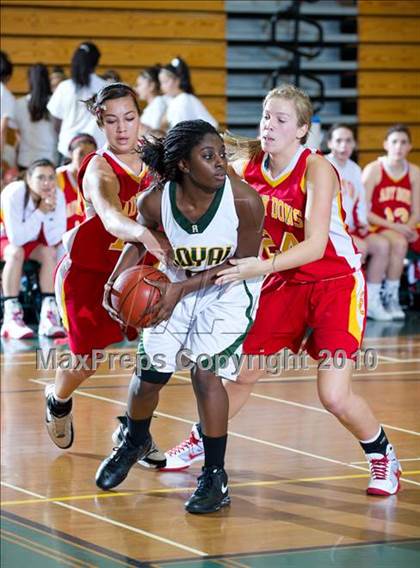 Thumbnail 2 in Royal vs. Cathedral Catholic (Santa Barbara Tournament of Champions) photogallery.