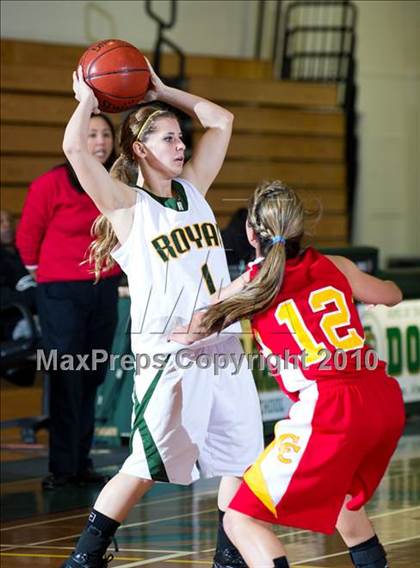 Thumbnail 2 in Royal vs. Cathedral Catholic (Santa Barbara Tournament of Champions) photogallery.