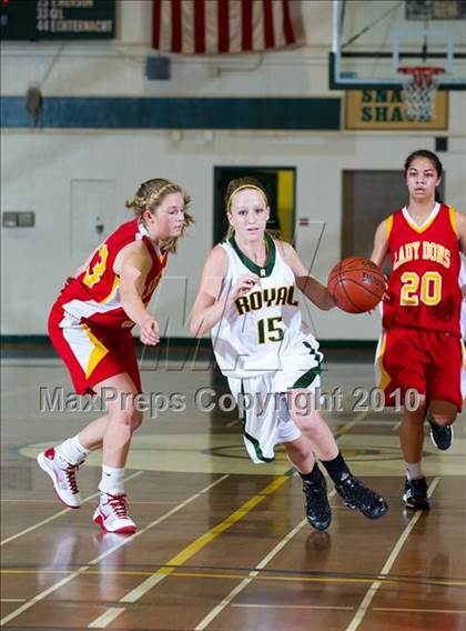 Thumbnail 1 in Royal vs. Cathedral Catholic (Santa Barbara Tournament of Champions) photogallery.