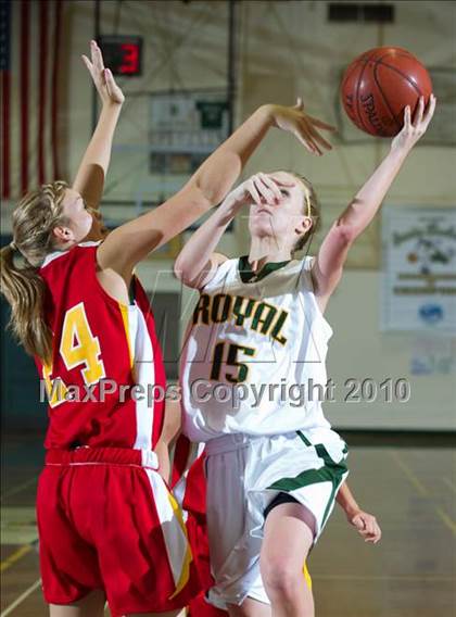 Thumbnail 1 in Royal vs. Cathedral Catholic (Santa Barbara Tournament of Champions) photogallery.