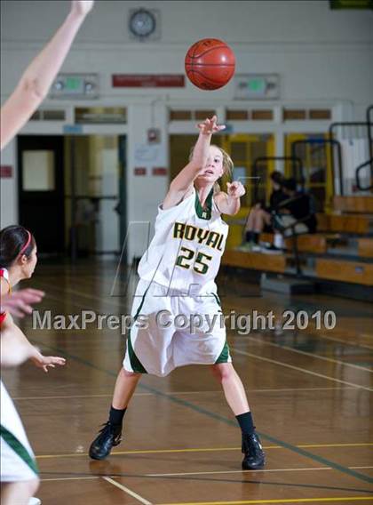 Thumbnail 1 in Royal vs. Cathedral Catholic (Santa Barbara Tournament of Champions) photogallery.