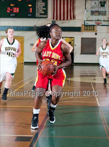 Thumbnail 2 in Royal vs. Cathedral Catholic (Santa Barbara Tournament of Champions) photogallery.