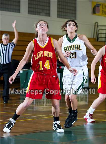 Thumbnail 2 in Royal vs. Cathedral Catholic (Santa Barbara Tournament of Champions) photogallery.