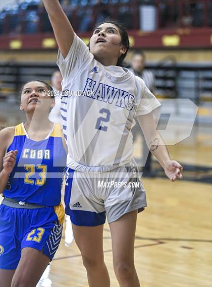 Thumbnail 1 in Cuba @ Laguna Acoma (Lady Braves Invitational at Santa Fe Indian School) photogallery.