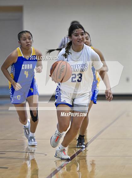 Thumbnail 1 in Cuba @ Laguna Acoma (Lady Braves Invitational at Santa Fe Indian School) photogallery.