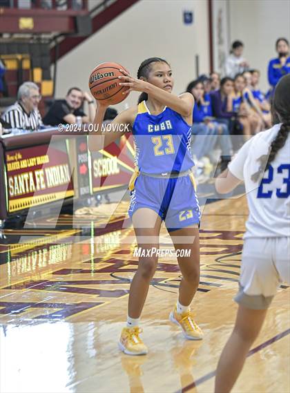 Thumbnail 2 in Cuba @ Laguna Acoma (Lady Braves Invitational at Santa Fe Indian School) photogallery.