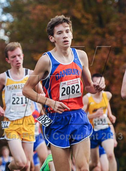 Thumbnail 2 in CIAC Cross Country Championships (Boys Open) photogallery.