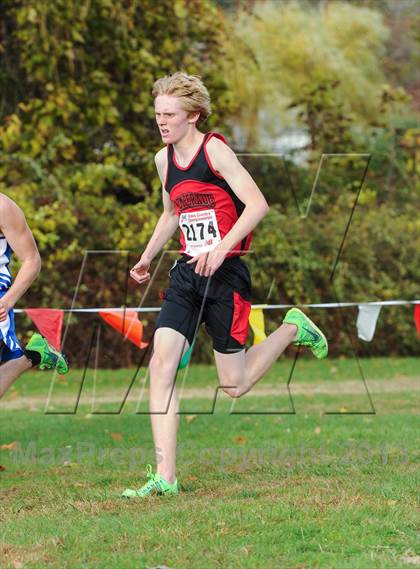 Thumbnail 2 in CIAC Cross Country Championships (Boys Open) photogallery.