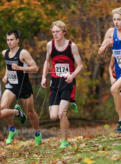 Thumbnail 3 in CIAC Cross Country Championships (Boys Open) photogallery.