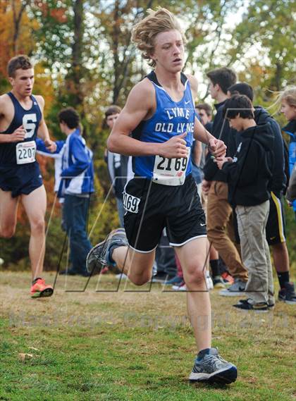 Thumbnail 2 in CIAC Cross Country Championships (Boys Open) photogallery.