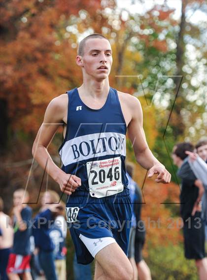 Thumbnail 2 in CIAC Cross Country Championships (Boys Open) photogallery.