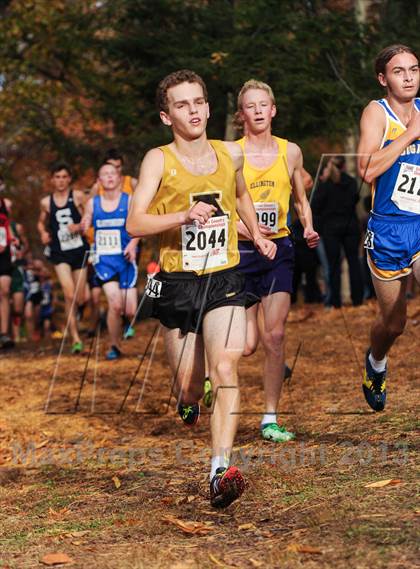 Thumbnail 3 in CIAC Cross Country Championships (Boys Open) photogallery.