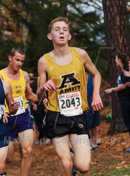 Thumbnail 2 in CIAC Cross Country Championships (Boys Open) photogallery.