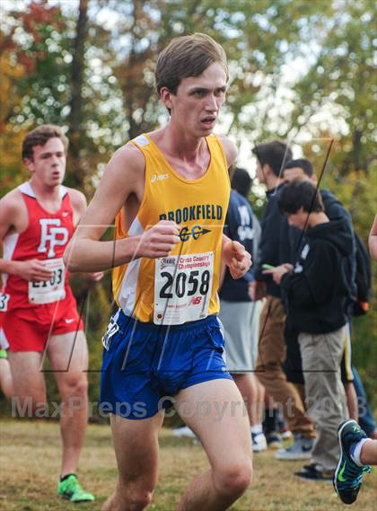 Thumbnail 3 in CIAC Cross Country Championships (Boys Open) photogallery.