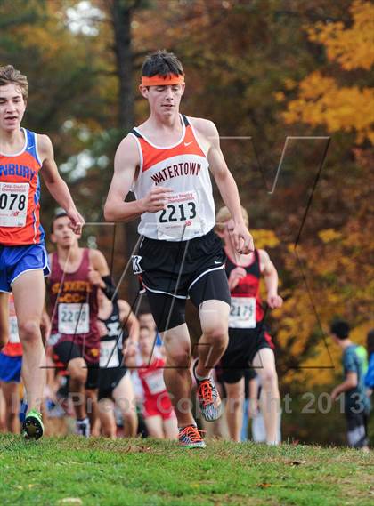 Thumbnail 2 in CIAC Cross Country Championships (Boys Open) photogallery.