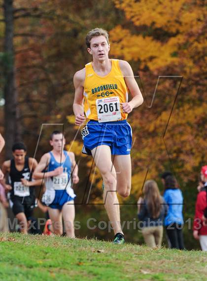 Thumbnail 1 in CIAC Cross Country Championships (Boys Open) photogallery.