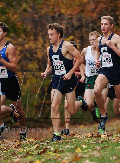 Thumbnail 3 in CIAC Cross Country Championships (Boys Open) photogallery.