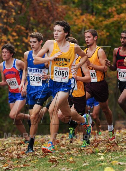 Thumbnail 1 in CIAC Cross Country Championships (Boys Open) photogallery.