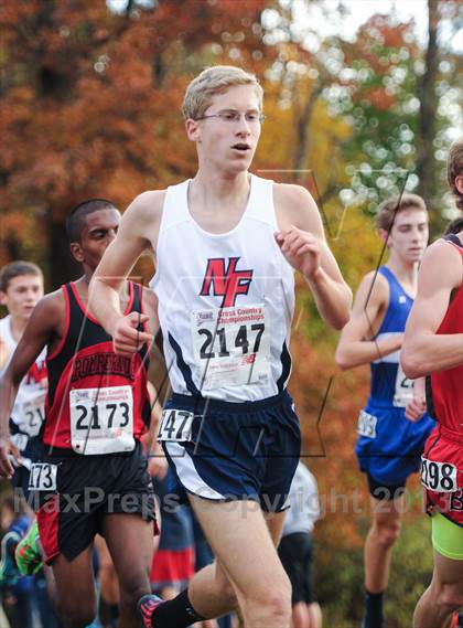 Thumbnail 2 in CIAC Cross Country Championships (Boys Open) photogallery.