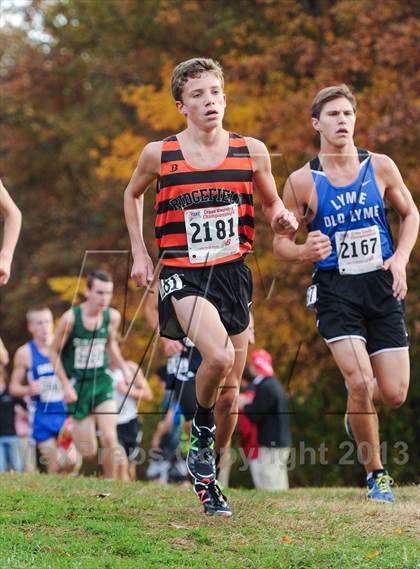 Thumbnail 3 in CIAC Cross Country Championships (Boys Open) photogallery.
