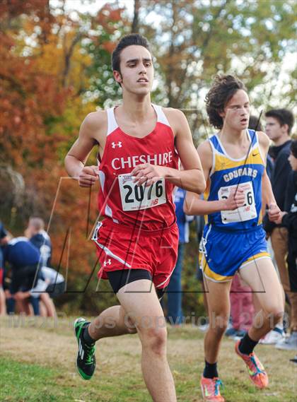 Thumbnail 2 in CIAC Cross Country Championships (Boys Open) photogallery.