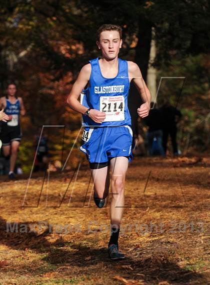Thumbnail 1 in CIAC Cross Country Championships (Boys Open) photogallery.