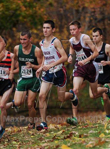 Thumbnail 1 in CIAC Cross Country Championships (Boys Open) photogallery.