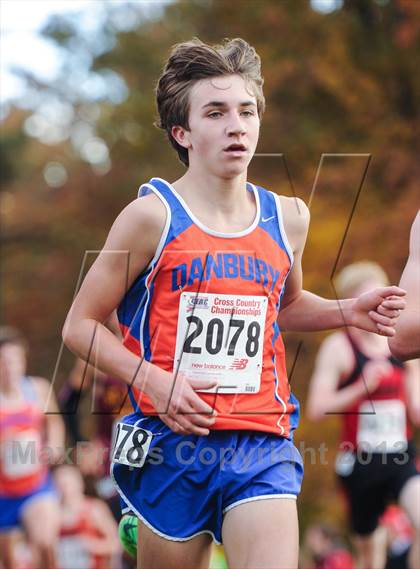 Thumbnail 3 in CIAC Cross Country Championships (Boys Open) photogallery.