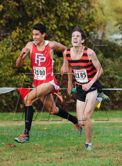 Thumbnail 1 in CIAC Cross Country Championships (Boys Open) photogallery.