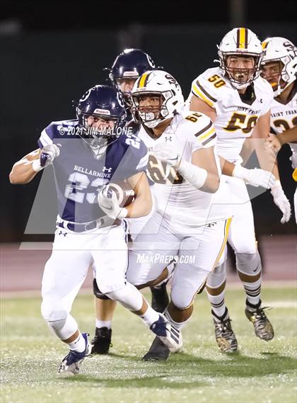 Thumbnail 2 in Saint Francis vs. Bellarmine College Prep photogallery.