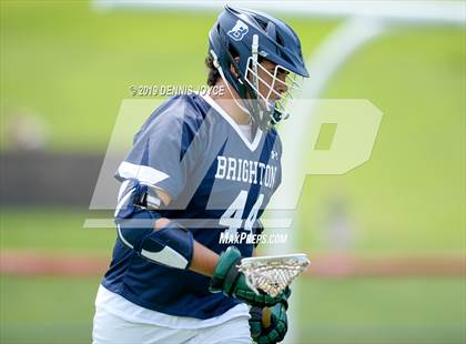 Thumbnail 1 in Brighton @ Victor (Section V Class B Semifinal) photogallery.