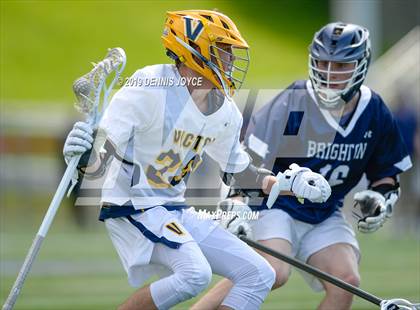 Thumbnail 3 in Brighton @ Victor (Section V Class B Semifinal) photogallery.