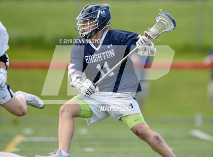 Thumbnail 1 in Brighton @ Victor (Section V Class B Semifinal) photogallery.