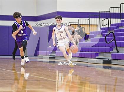 Thumbnail 2 in JV: Muncie Central @ Guerin Catholic photogallery.