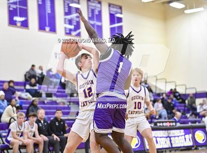 Thumbnail 2 in JV: Muncie Central @ Guerin Catholic photogallery.