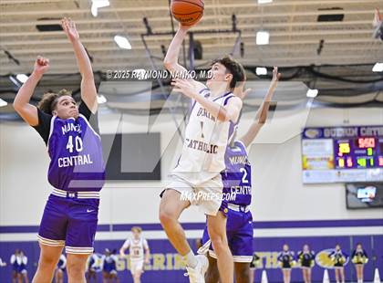 Thumbnail 3 in JV: Muncie Central @ Guerin Catholic photogallery.