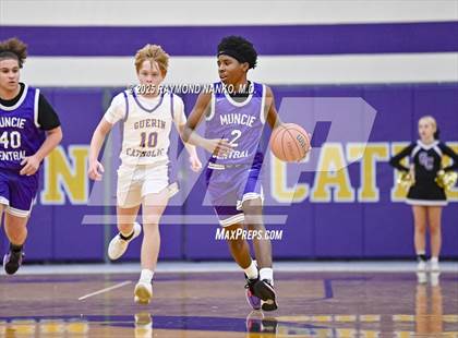 Thumbnail 1 in JV: Muncie Central @ Guerin Catholic photogallery.