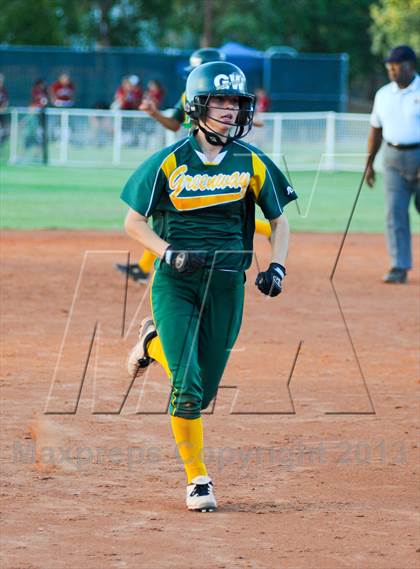 Thumbnail 1 in Greenway @ Canyon del Oro (AIA D2 Playoffs) photogallery.