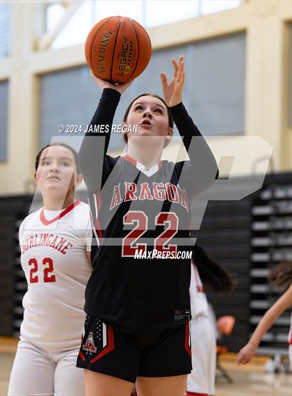 Thumbnail 1 in Burlingame @ Aragon (Lady Bearcats Tournament) photogallery.