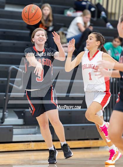 Thumbnail 3 in Burlingame @ Aragon (Lady Bearcats Tournament) photogallery.