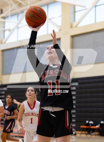 Thumbnail 2 in Burlingame @ Aragon (Lady Bearcats Tournament) photogallery.