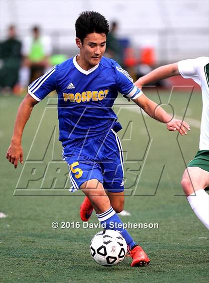 Thumbnail 3 in Prospect vs. Sacred Heart Cathedral Preparatory (CIF CCS D2 Final) photogallery.