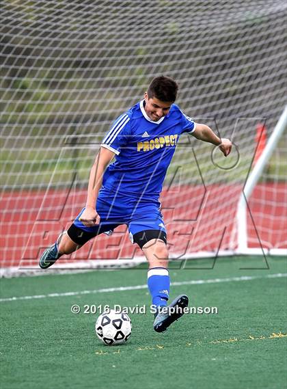 Thumbnail 2 in Prospect vs. Sacred Heart Cathedral Preparatory (CIF CCS D2 Final) photogallery.
