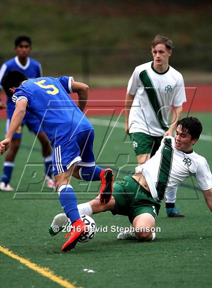 Thumbnail 2 in Prospect vs. Sacred Heart Cathedral Preparatory (CIF CCS D2 Final) photogallery.