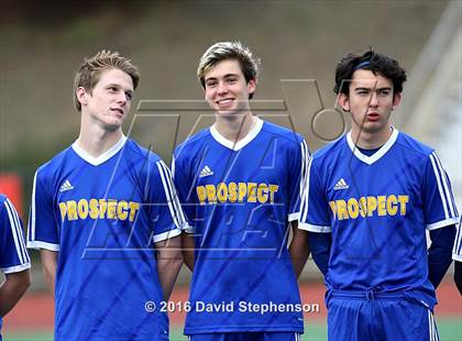 Thumbnail 3 in Prospect vs. Sacred Heart Cathedral Preparatory (CIF CCS D2 Final) photogallery.
