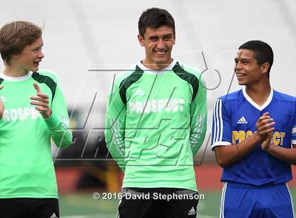 Thumbnail 3 in Prospect vs. Sacred Heart Cathedral Preparatory (CIF CCS D2 Final) photogallery.